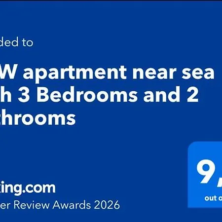 Apartamento New Large App Near Sea, Cozy 3 Bedrooms And 2 Bathrooms Pula